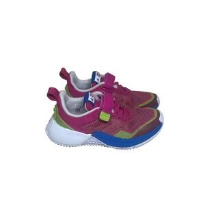 Adidas Lego Sport Pro EL Sneakers Pink and Blue Girls Sz 2.5